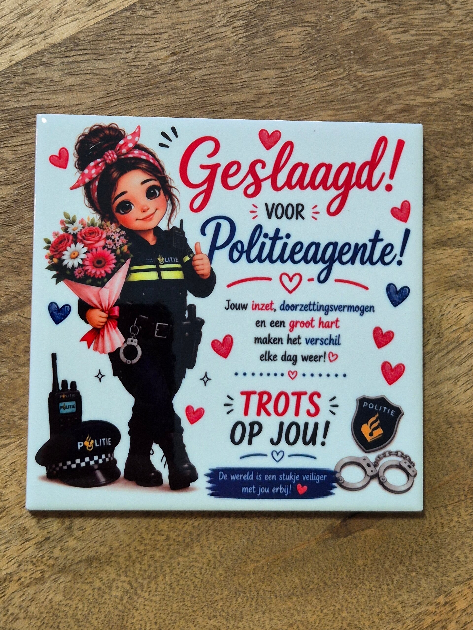 Tegel | Geslaagd Politieagente