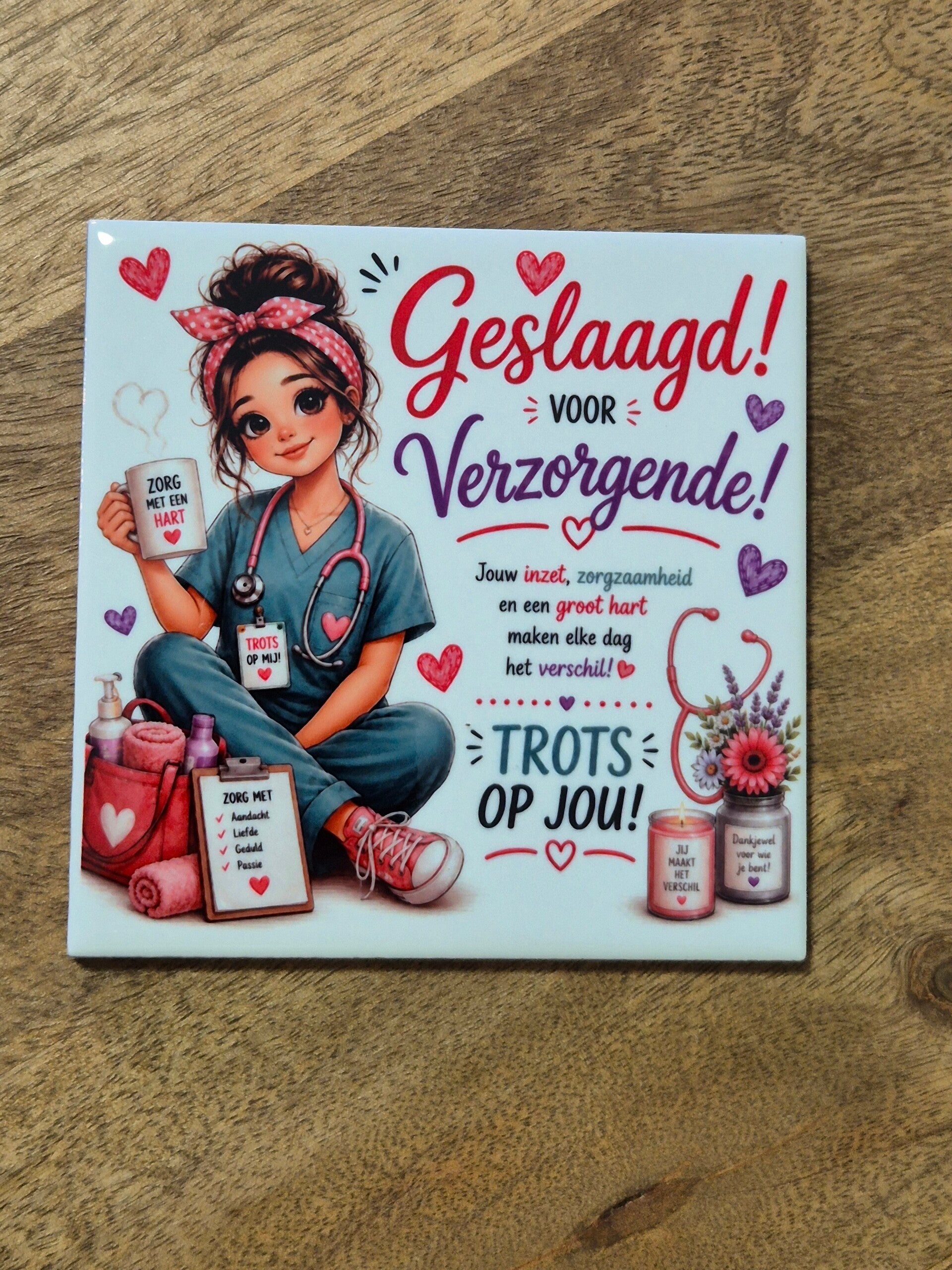 Tegel | Geslaagd Verzorgende