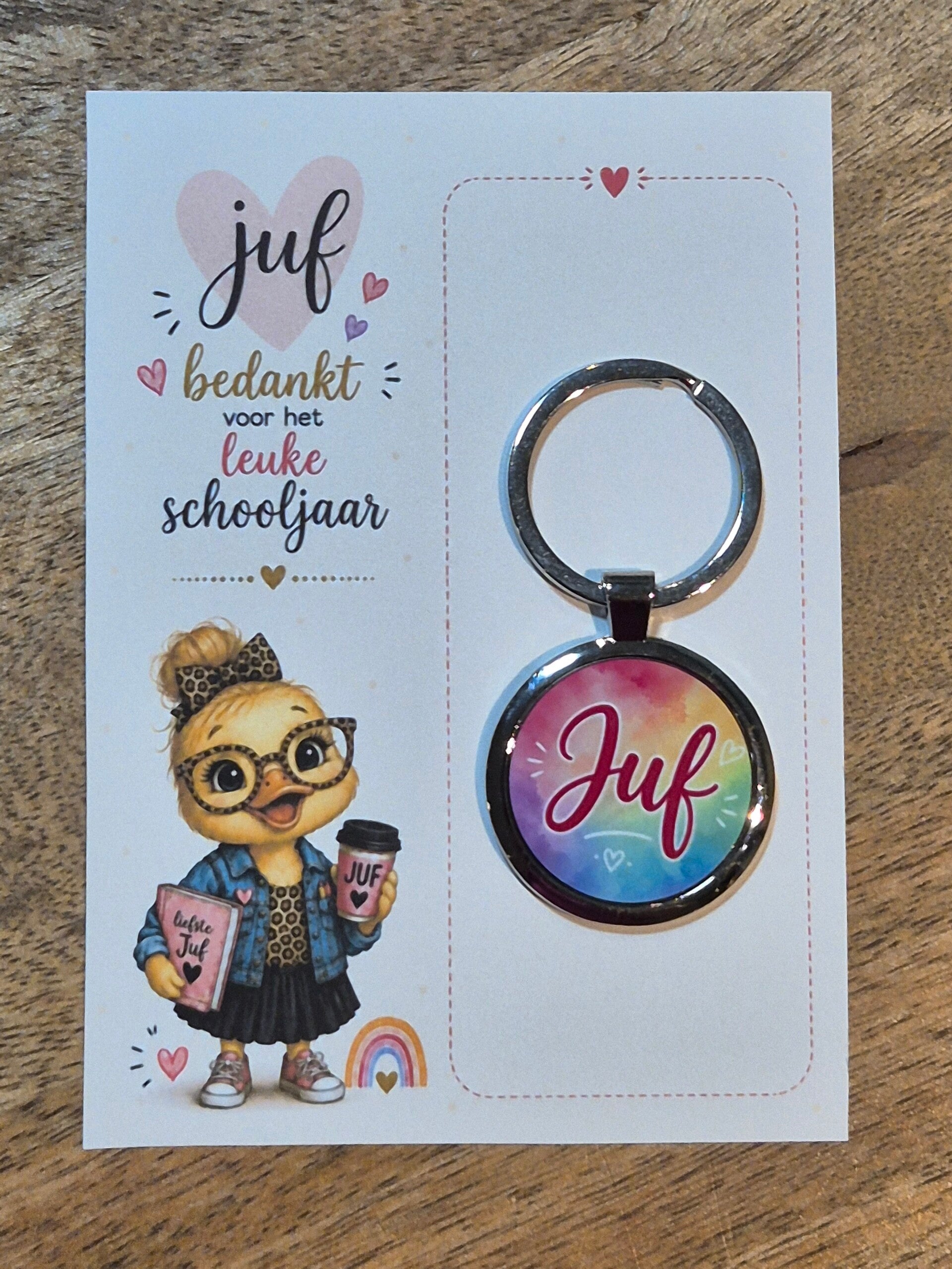Sleutelhanger | Juf