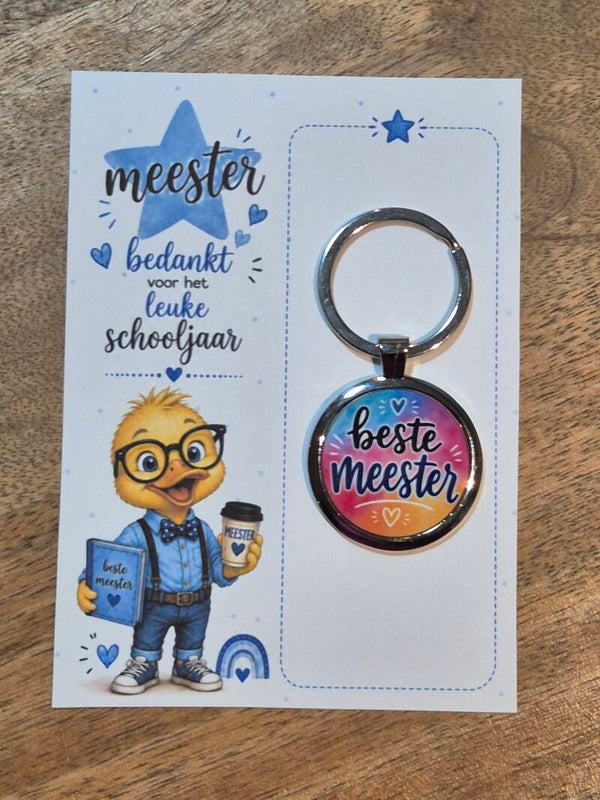 Sleutelhanger | Beste meester