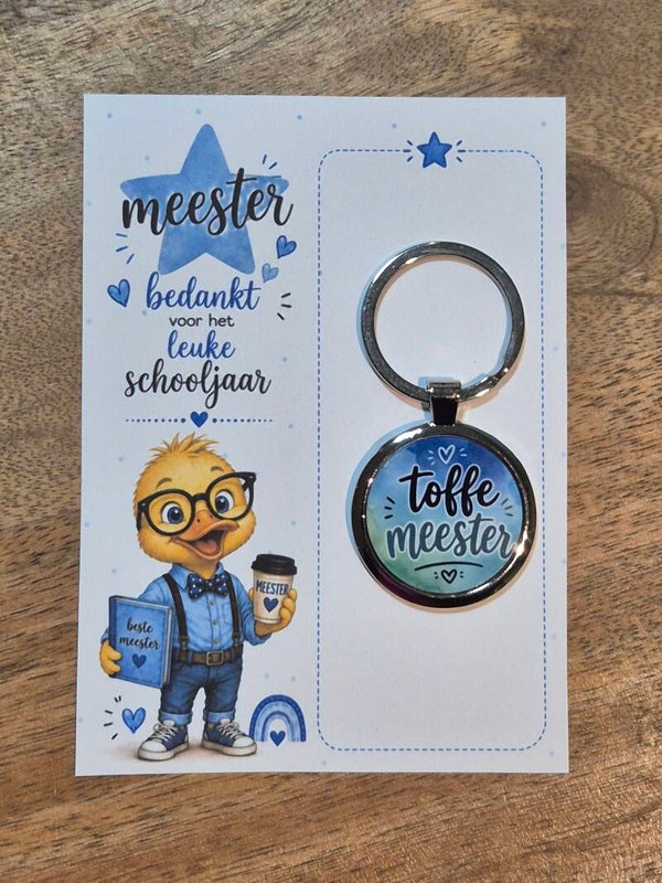 Sleutelhanger | Toffe meester