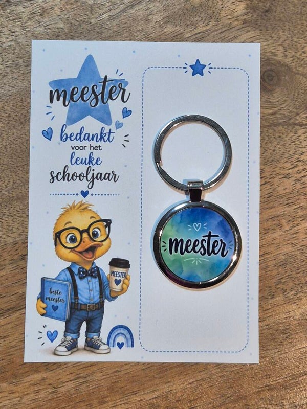 Sleutelhanger | Meester