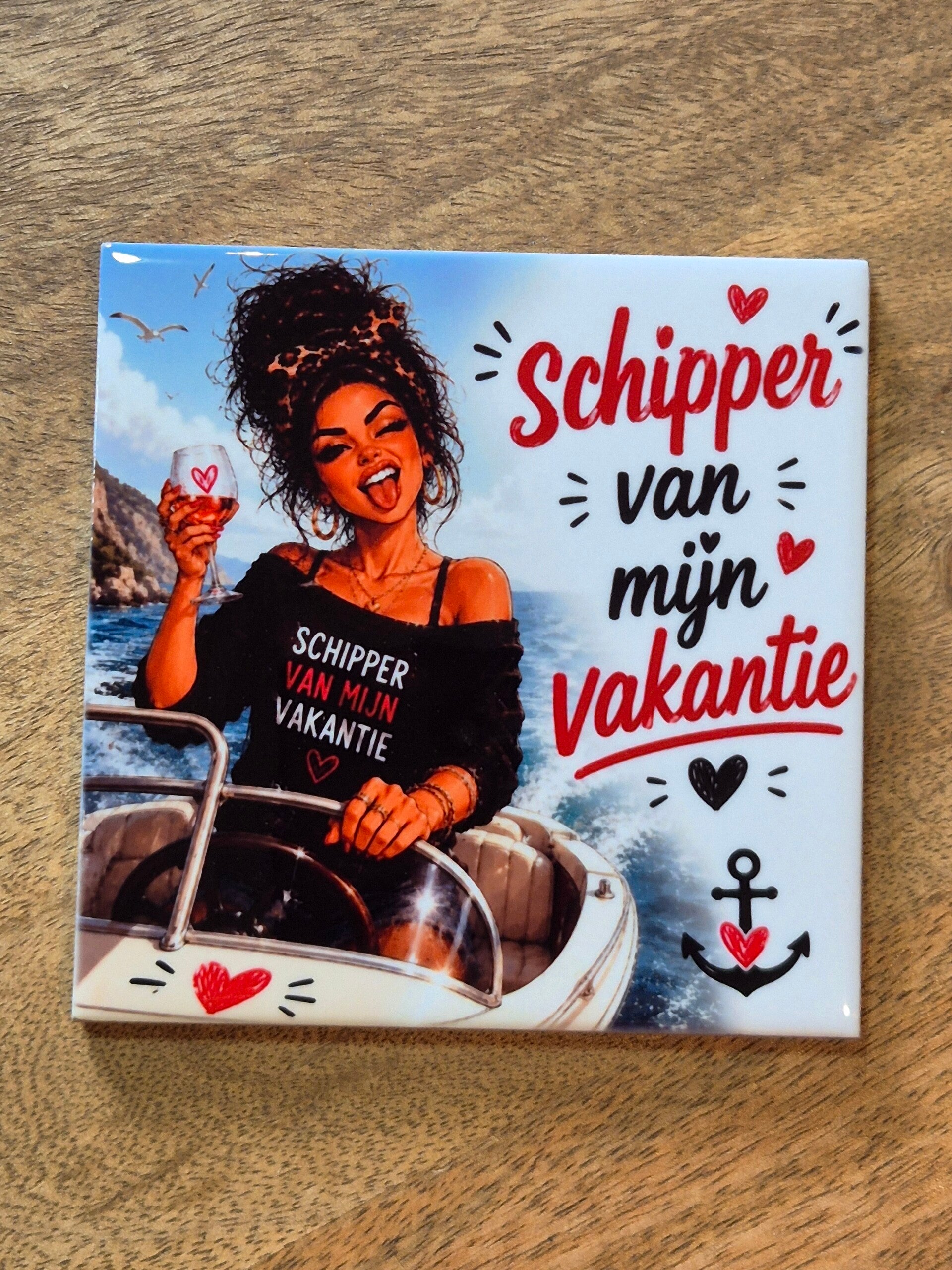 Tegel | Schipper van mijn vakantie