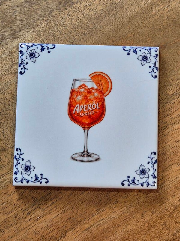 Tegel | Aperol Spritz delfst blauw