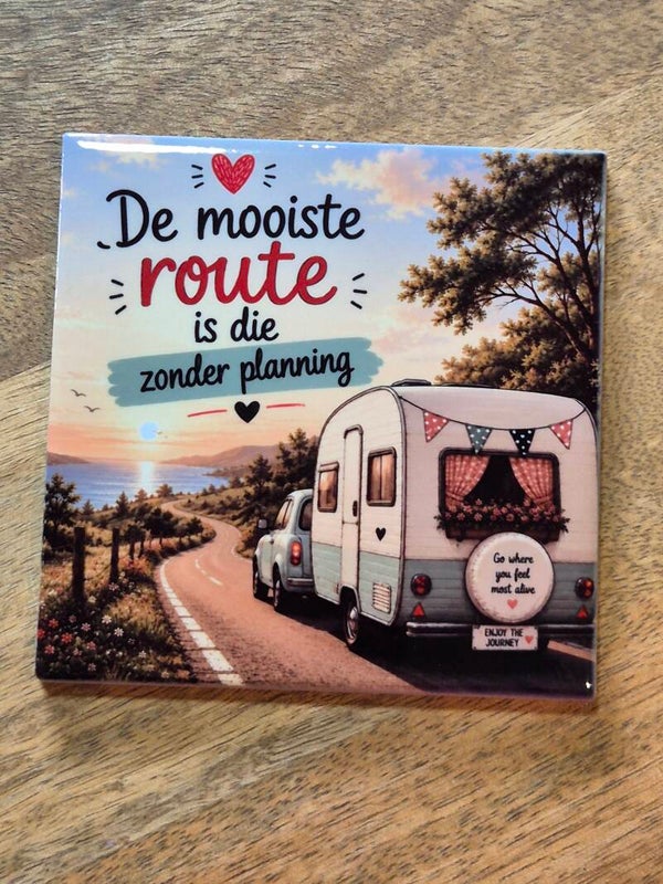 Tegel | De mooiste route caravan