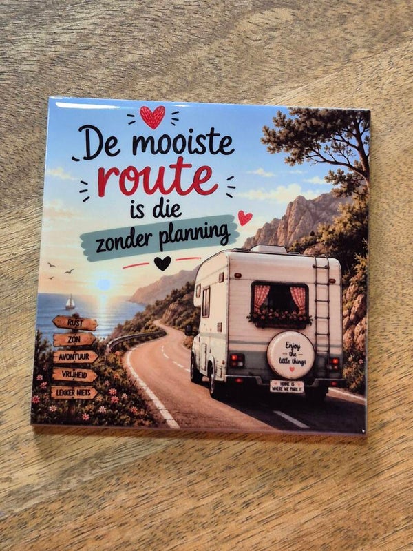 Tegel | De mooiste route camper