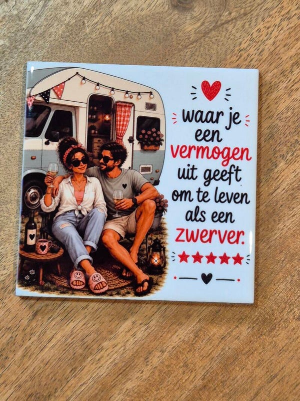 Tegel | Waar je een vermogen uitgeeft...