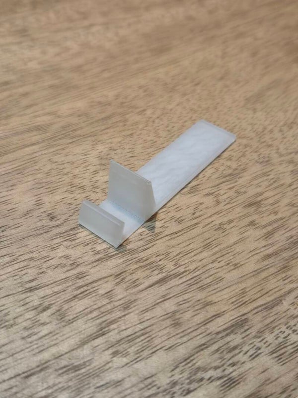 Tegelhouder | transparant 3d print