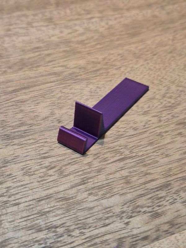 Tegelhouder | metallic paars 3d print