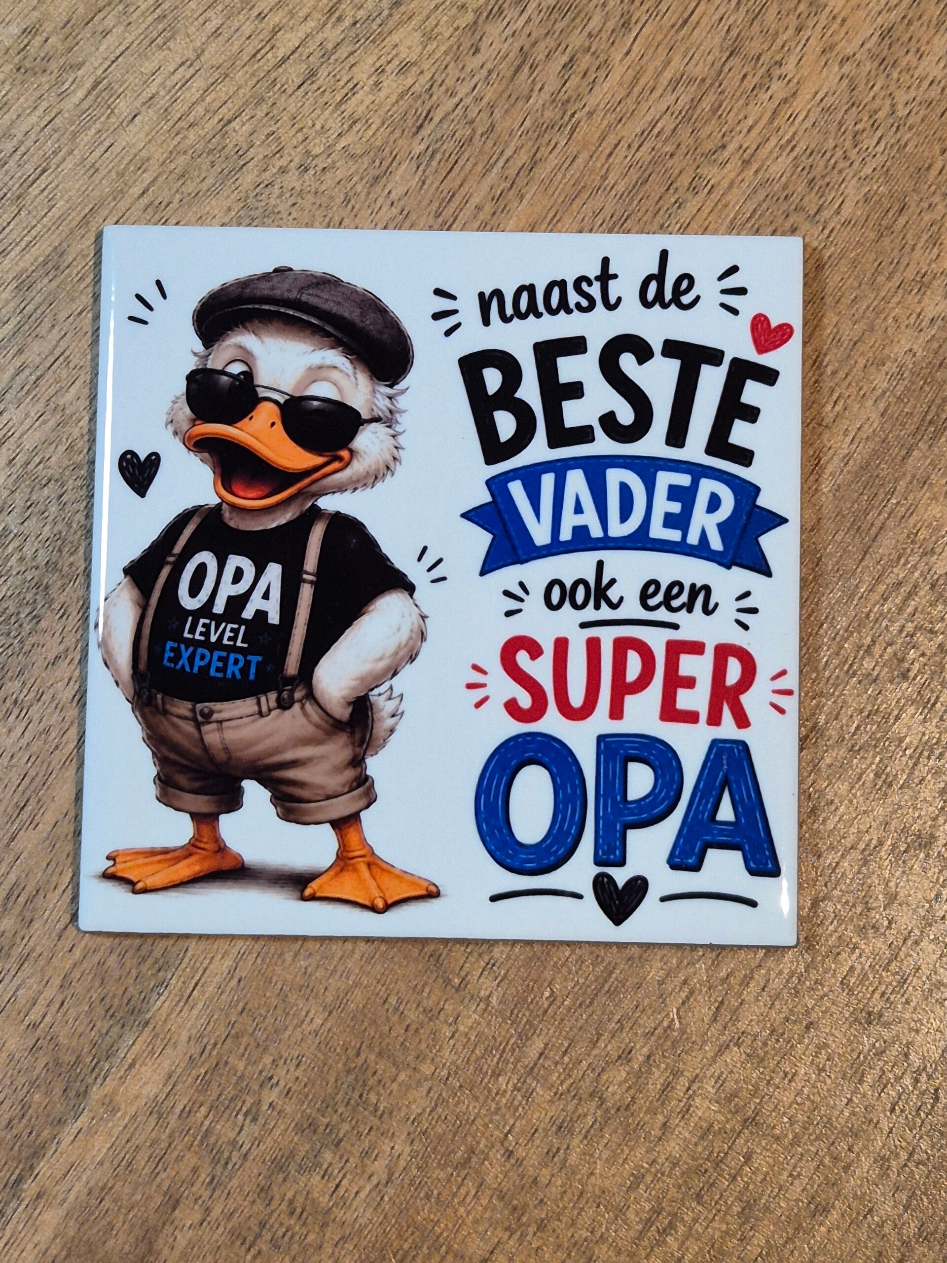 Tegel | Naast de beste vader ook een super Opa