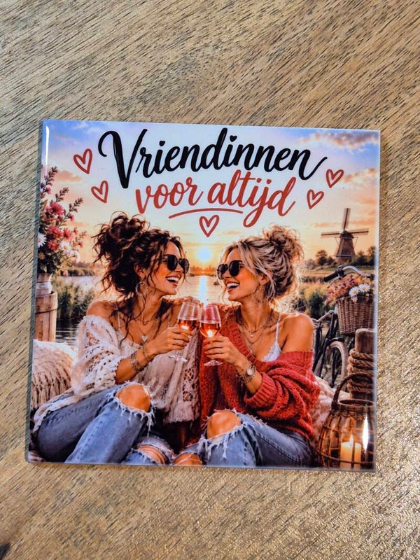 Tegel | Vriendinnen voor altijd