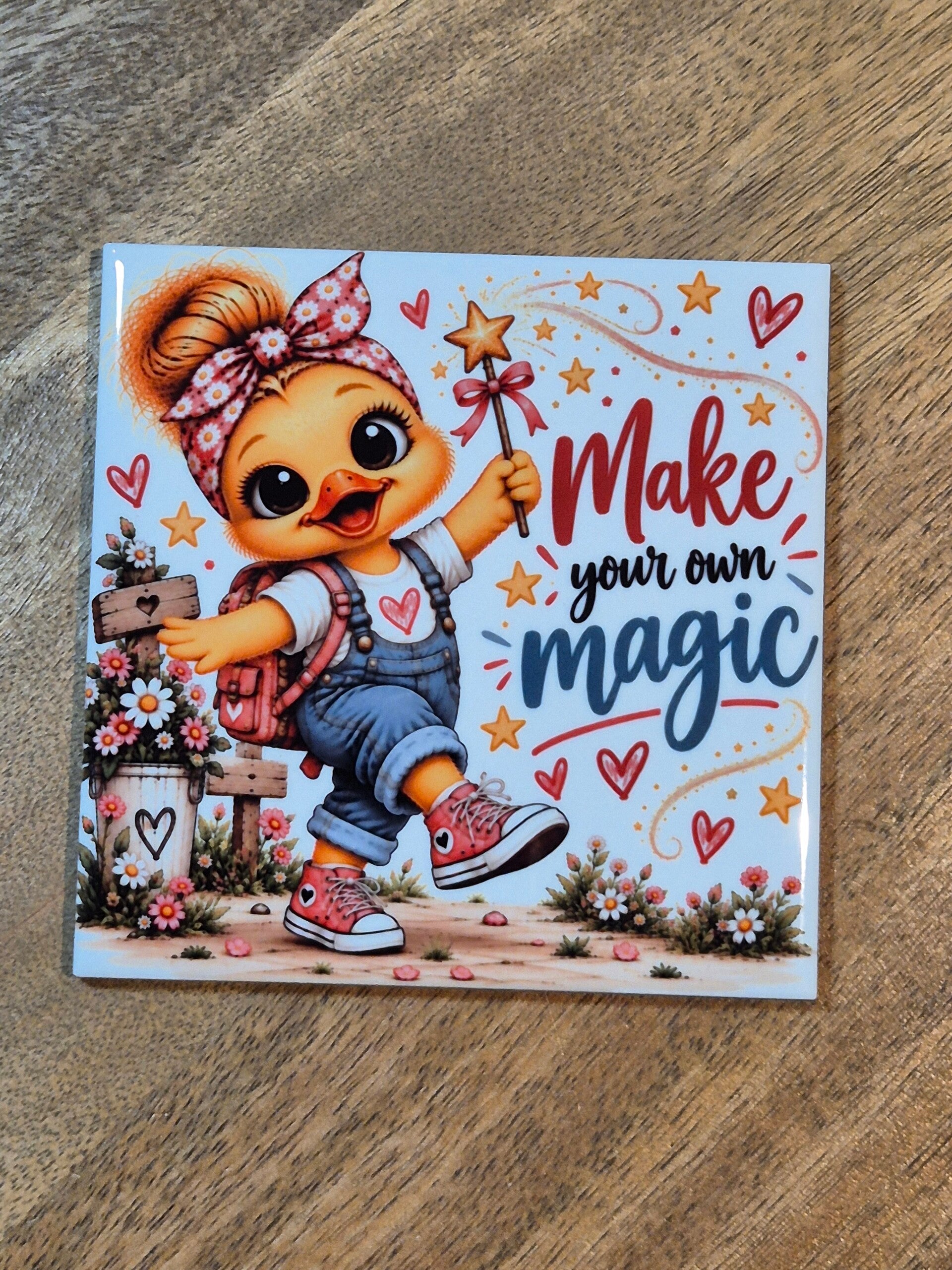Tegeltje | Make your one magic