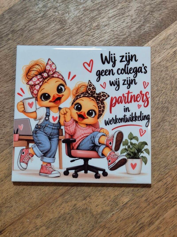 Tegel | Wij zijn geen collega's wij zijn partners in werkontwikkeling