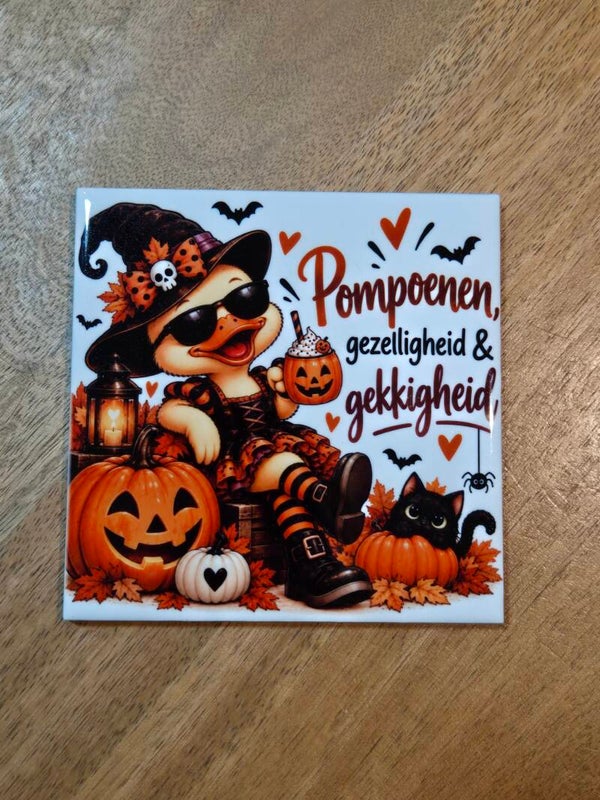 Tegel | Pompoenen gezelligheid en gekkigheid