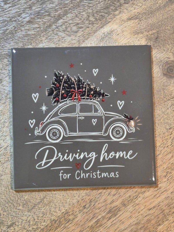 Tegel | Driving home for Christmas groen