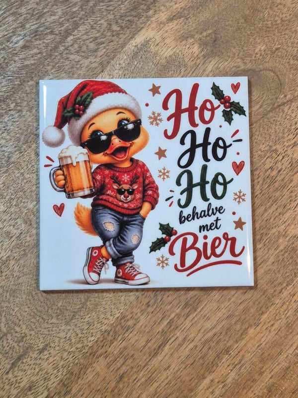 Tegel | Ho ho ho behalve met bier