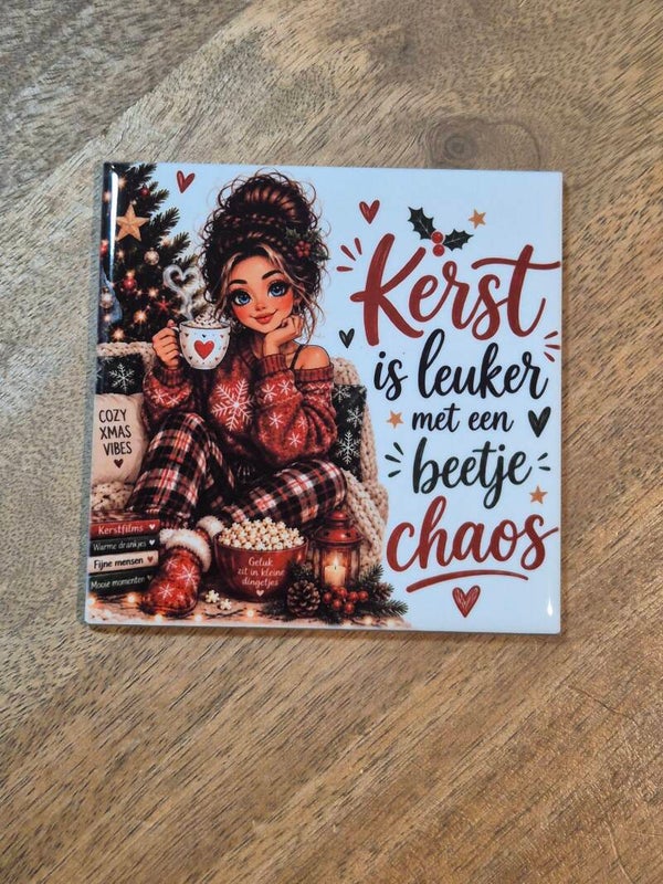 Tegel | Kerst is leuker met een beetje chaos