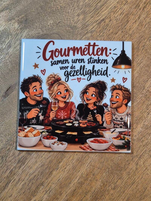 Tegel | Gourmetten kerst