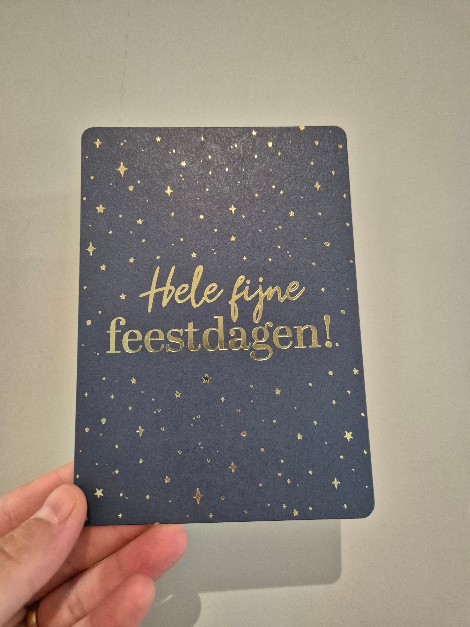 Wenskaart | Hele fijne feestdagen