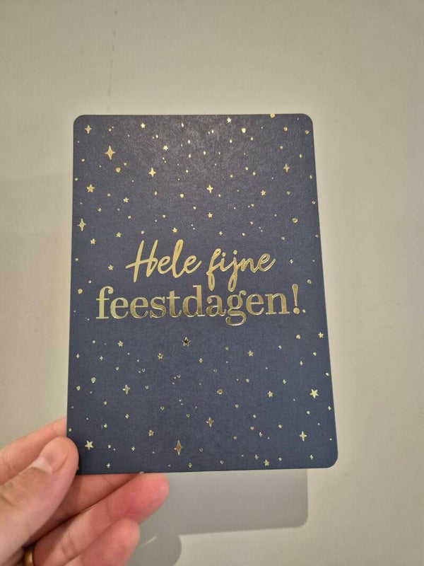 Wenskaart | Hele fijne feestdagen