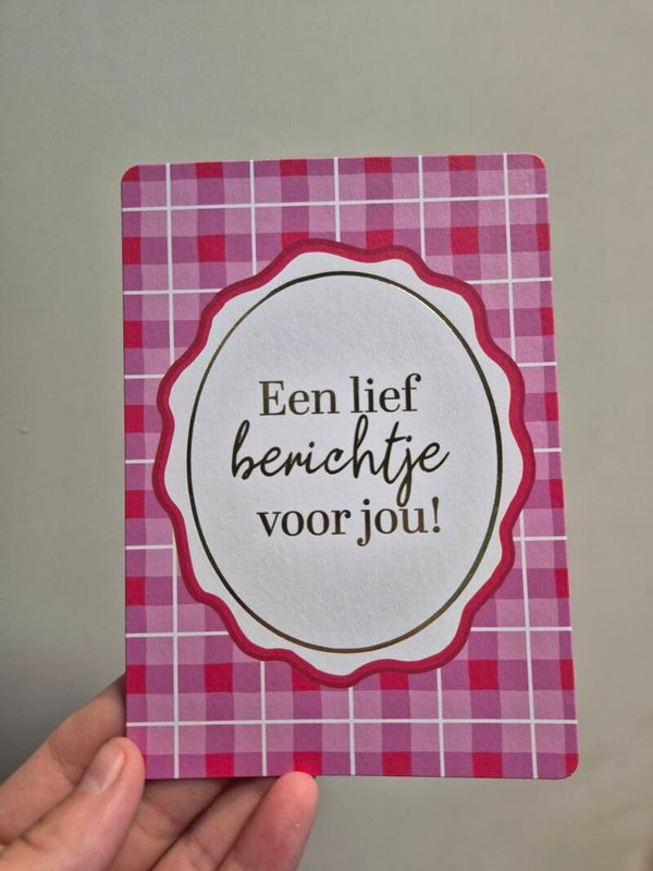 Wenskaart | Een lief berichtje voor jou