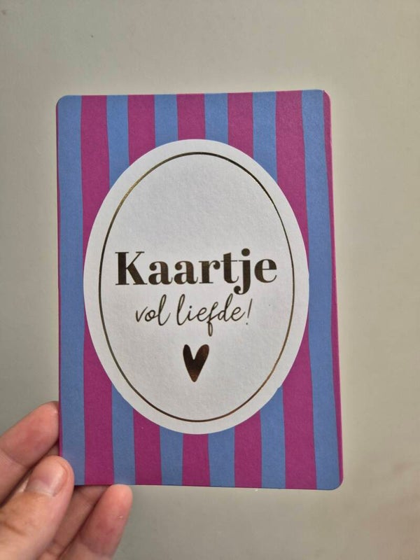 Wenskaart | Kaartje vol liefde
