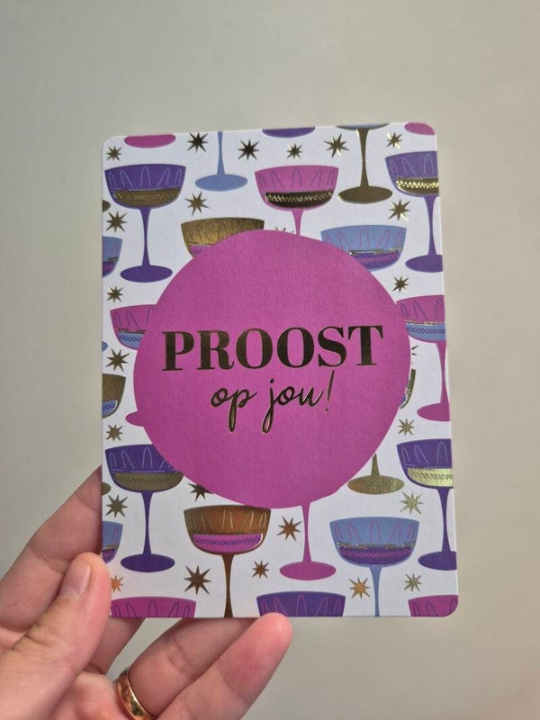Wenskaart | Proost op jou