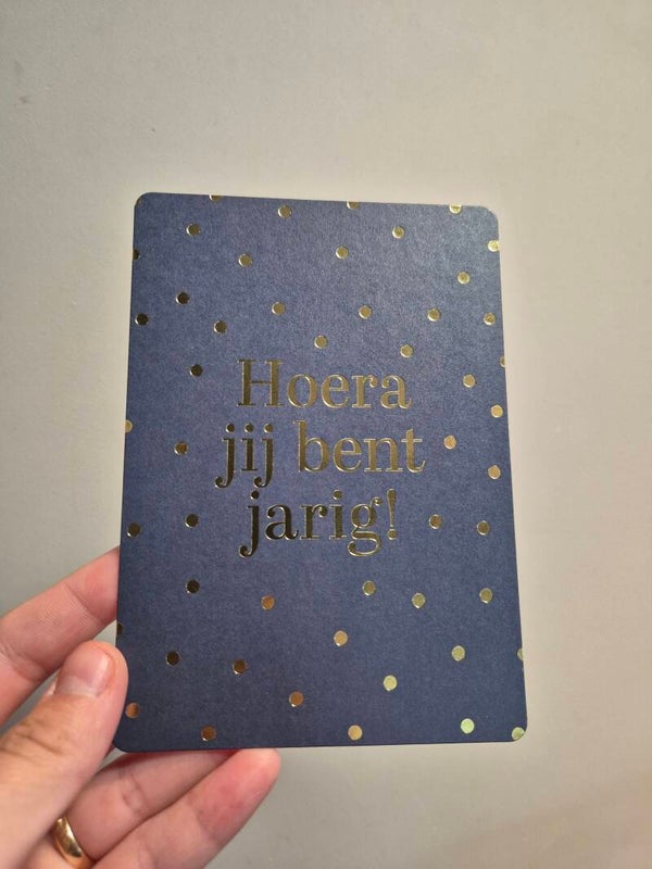 Wenskaart | Hoera jij bent jarig