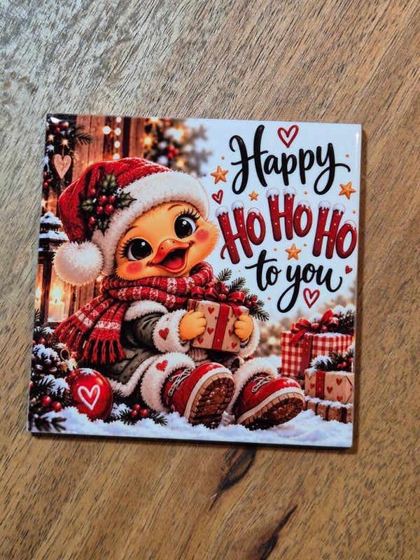 Kersttegel | Happy ho ho ho to you