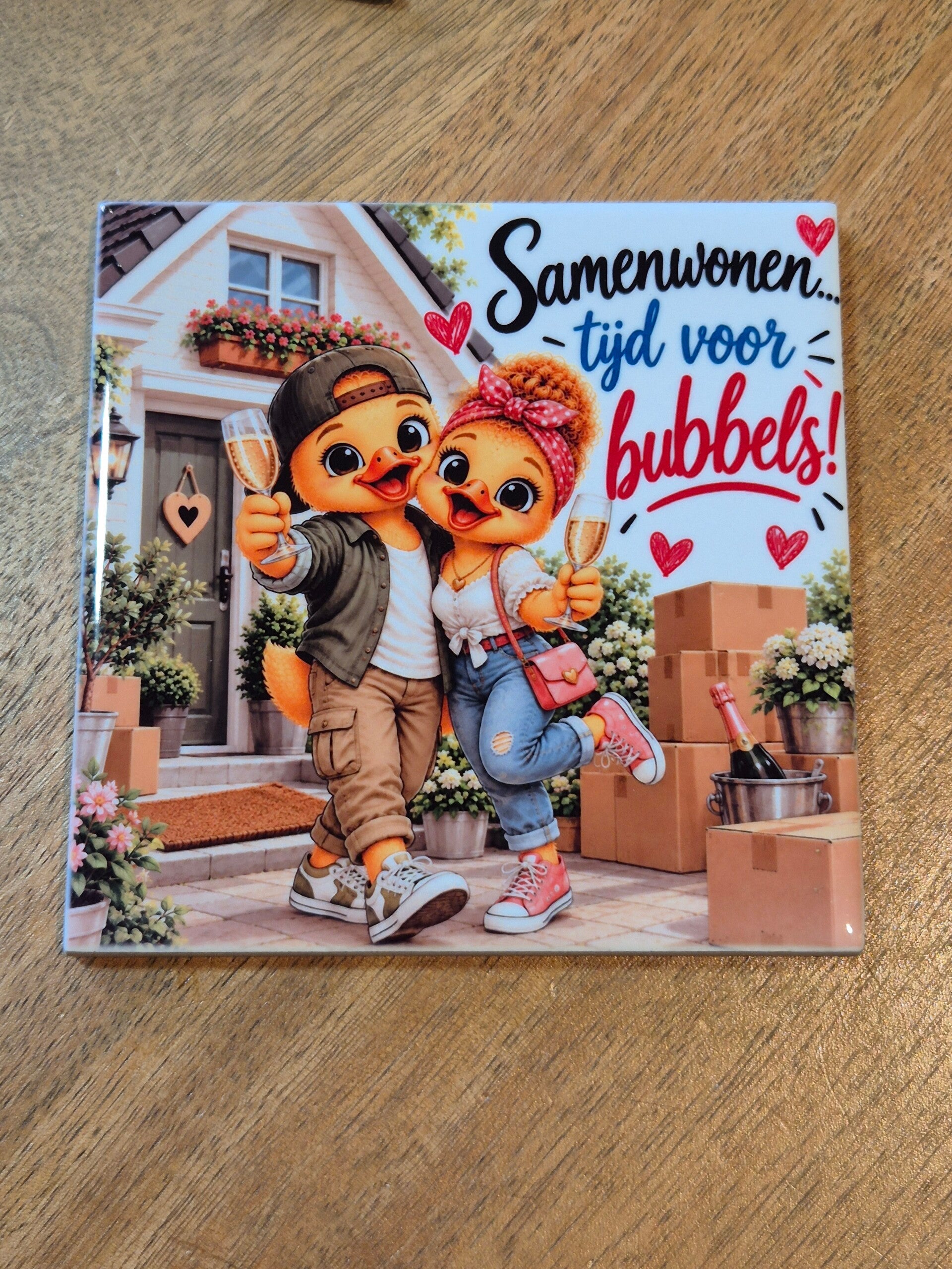 Tegel | Samenwonen tijd voor bubbels