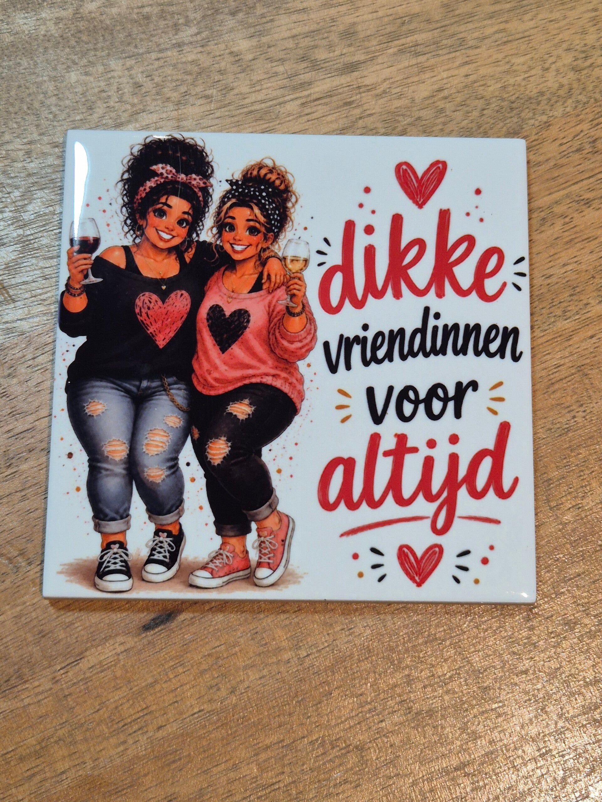 Tegel | Dikke vriendinnen voor altijd