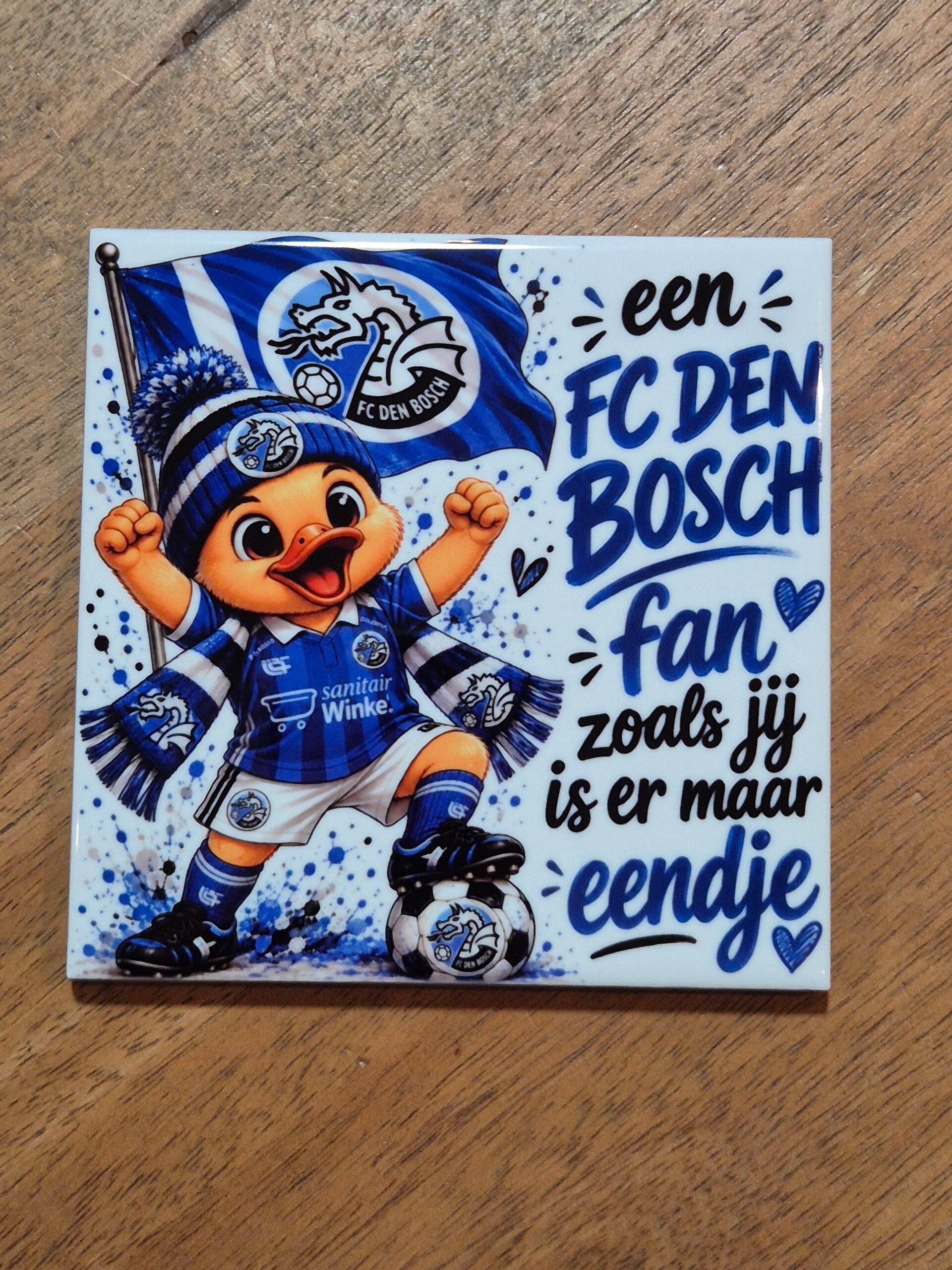 Tegel | FC Den Bosch fan eendje