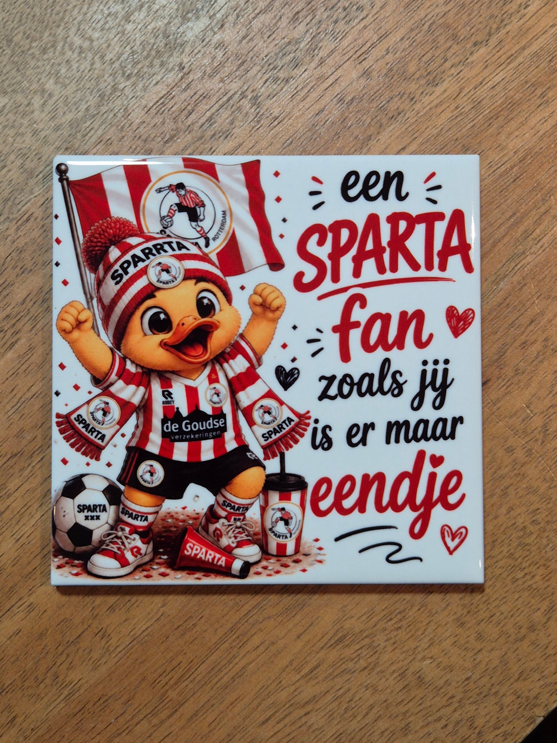 Tegel | Sparta fan eendje