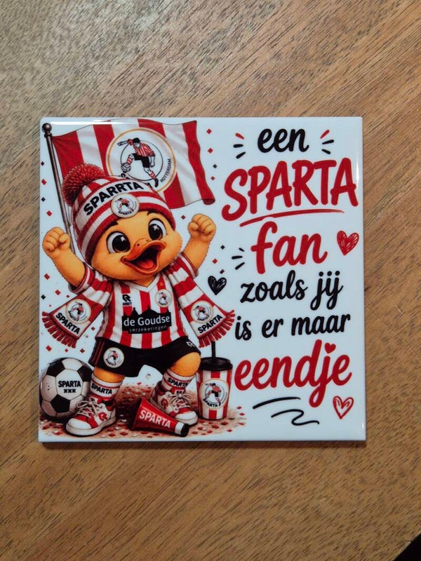 Tegel | Sparta fan eendje
