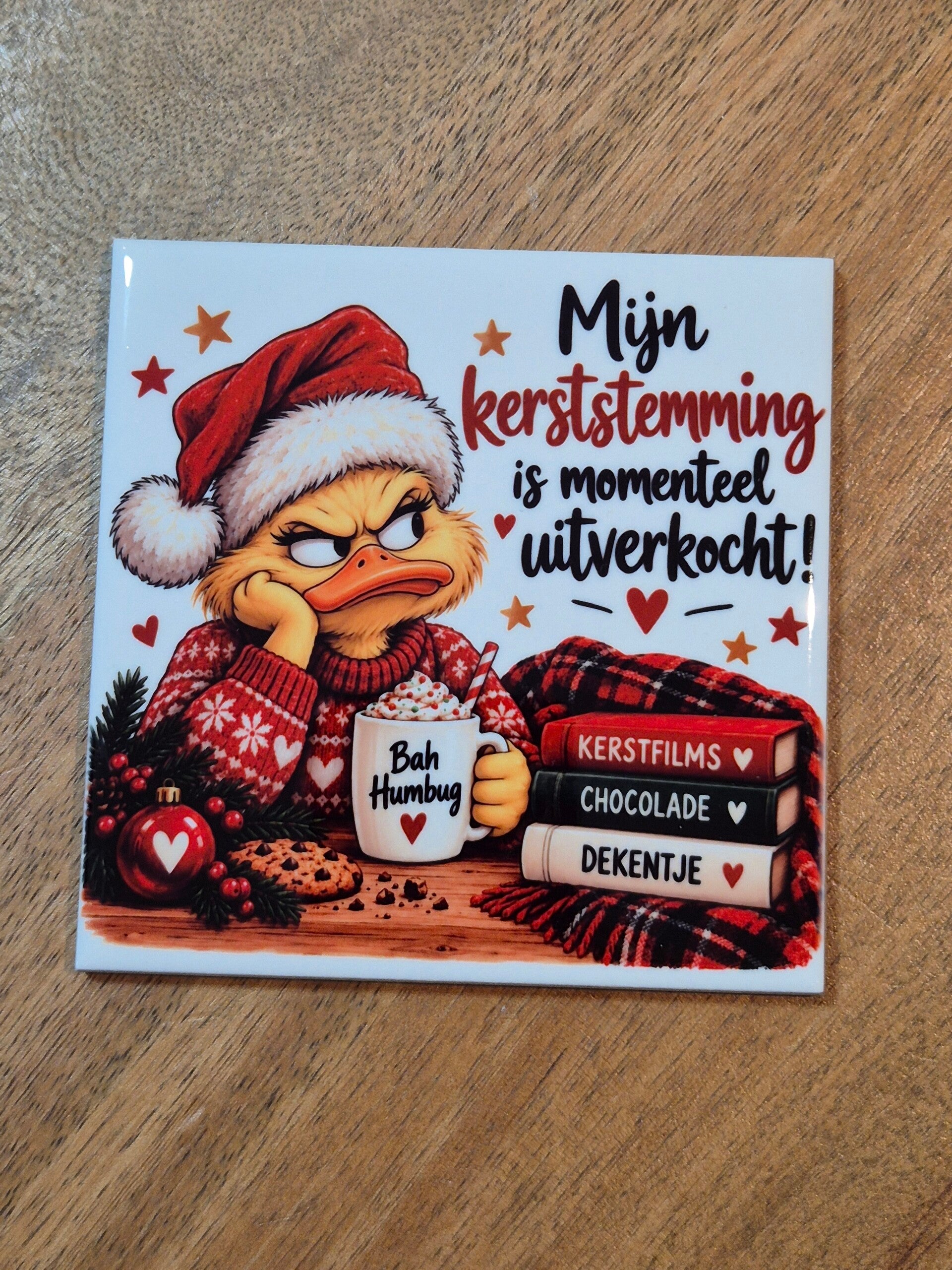 Tegeltje | Mijn kerststemming is ......