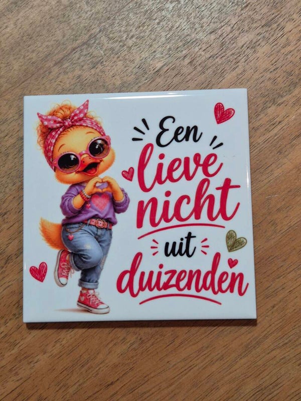 Tegeltje | Een lieve nicht uit duizenden