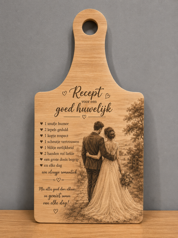 Borrelplank | Recept voor een goed huwelijk