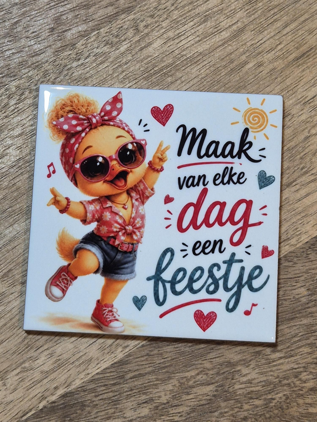 Tegel | Maak van elke dag een feestje