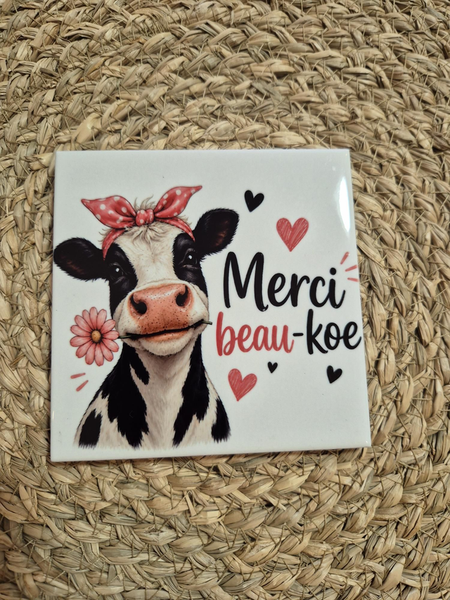 Tegel | Merci Beau - Koe