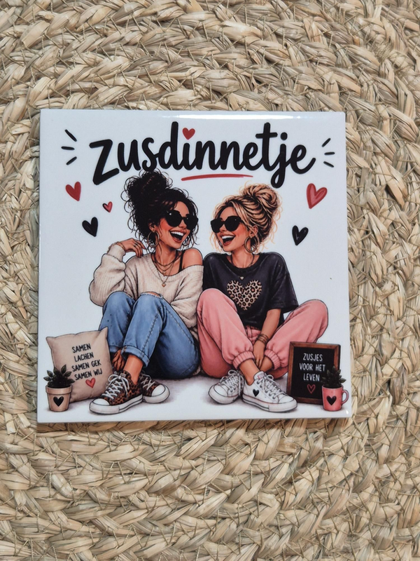Tegel | Zusdinnetje 2 vrouwen