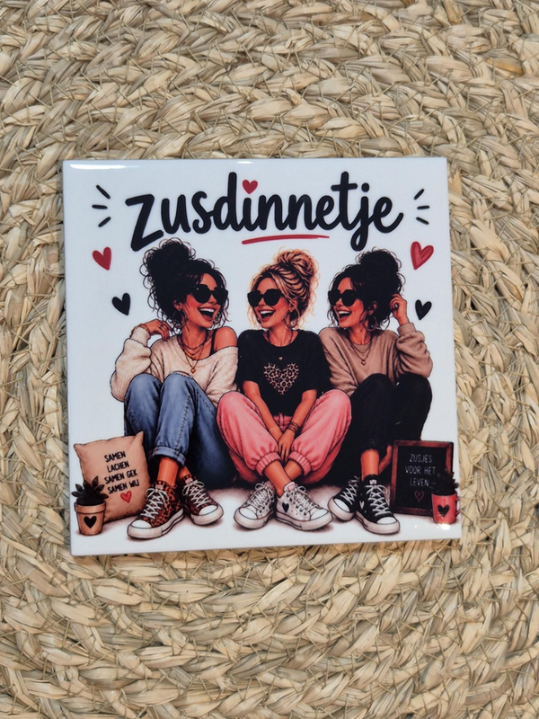 Tegel | Zusdinnetje 3 vrouwen