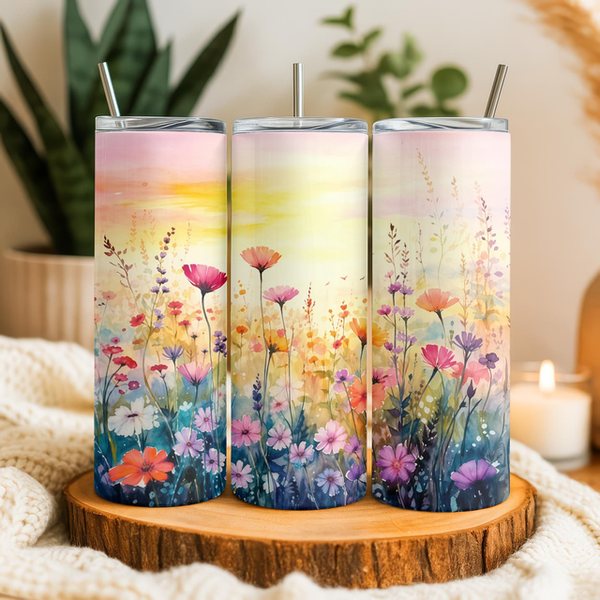 Tumbler / Drinkbeker | Bloemen