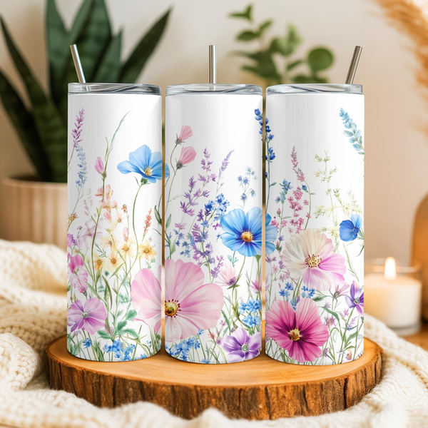 Tumbler / Drinkbeker | Bloemen