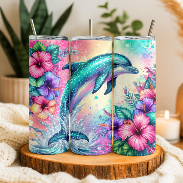 Tumbler / Drinkbeker | Dolfijn