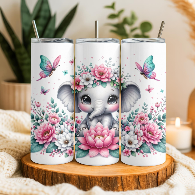 Tumbler / Drinkbeker | Olifant