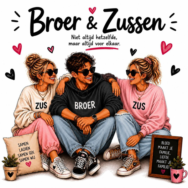 Tegel | Broer en Zussen