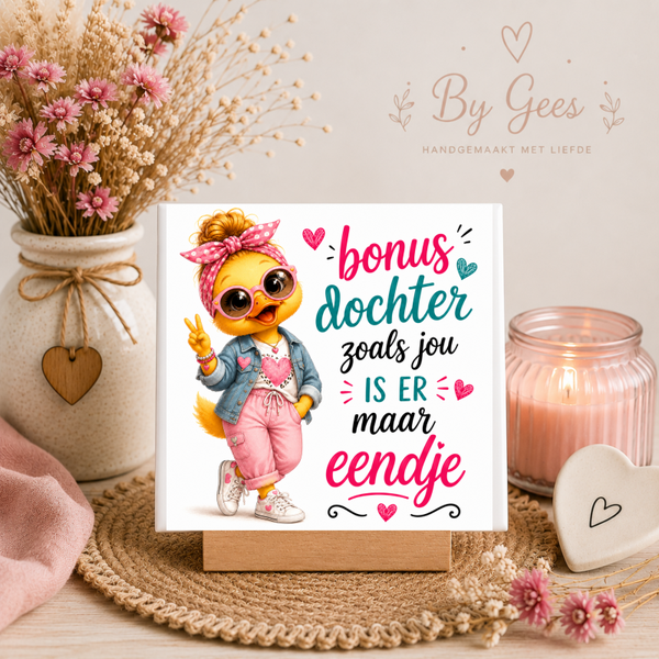 Tegel | Bonus dochter