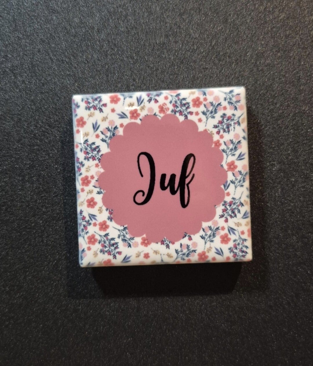 Magneet tegel | Juf