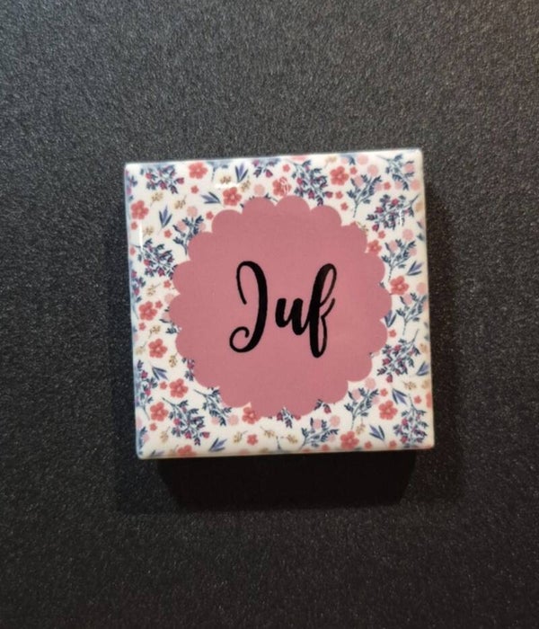 Magneet tegel | Juf