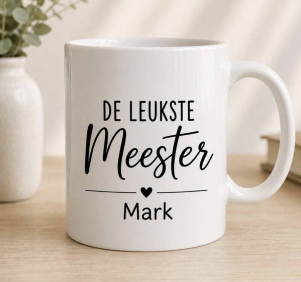 Mok | Gepersonaliseerd | de leukste Meester